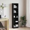  Bookcase Black Oak 40x24x176 cm Engineered Wood Colour black oak Quantity in Package 1 Height 176 cm Width 40 cm 