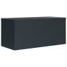 Stylish Anthracite File Cabinet - 90x40x130 cm Steel