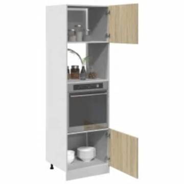 Microwave Cabinet Sonoma Oak - Stylish Storage Solution