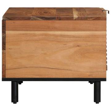 Coffee Table 80x50x40 cm - Solid Acacia Wood | HipoMarket