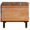 Coffee Table 80x50x40 cm - Solid Acacia Wood | HipoMarket