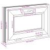 Basement Window RISOR 60x40 cm Tilt - Durable & Safe