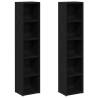 CD Cabinets 2 pcs Black Oak - Stylish & Practical Storage