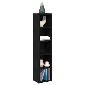 CD Cabinets 2 pcs Black Oak - Stylish & Practical Storage