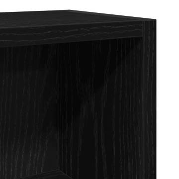 CD Cabinets 2 pcs Black Oak - Stylish & Practical Storage