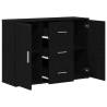 Black Oak Sideboard - Stylish Storage Solution | Hipomarket