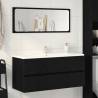  Sink Cabinet Black Oak 100x38.5x45 cm Engineered Wood Colour black oak Size 100 x 38.5 x 45 cm Number of 1 Number of Pieces 