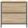 Bathroom Basin Cabinet with Drawers - Sonoma Oak - 60x34.5x60 cm