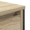 Bathroom Basin Cabinet with Drawers - Sonoma Oak - 60x34.5x60 cm