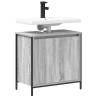 Bathroom Basin Cabinet Grey Sonoma - Modern Storage Solution