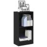 Bookcase Black Oak 40x24x76 cm Engineered Wood | HipoMarket