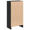 Bookcase Black Oak 40x24x76 cm Engineered Wood | HipoMarket