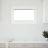 Basement Window RISOR 90x60 cm Tilt & Turn - White PVC