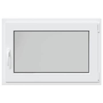 Basement Window RISOR 90x60 cm Tilt & Turn - White PVC