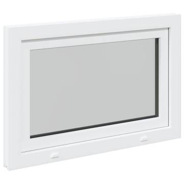 Basement Window RISOR 90x60 cm Tilt & Turn - White PVC