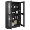 Vitrine Cabinet High Gloss Black - Stylish Storage Solution