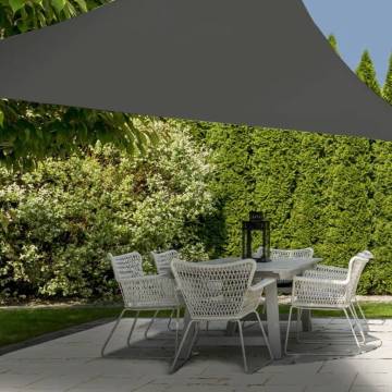 ProGarden Shade Cloth 3x3x3 m Grey Triangle