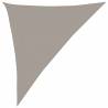 Light Grey Triangle Sunshade Sail 3x4x5m | Durable HDPE