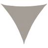 Sunshade Sail 160 gm² Triangular Light Grey 4x4m HDPE | HipoMarket