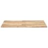 Table Top Rectangular 80x70 cm Solid Wood Acacia - Hipomarket