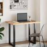 Untreated Acacia Wood Desk Top 80x70 cm - Stylish & Durable