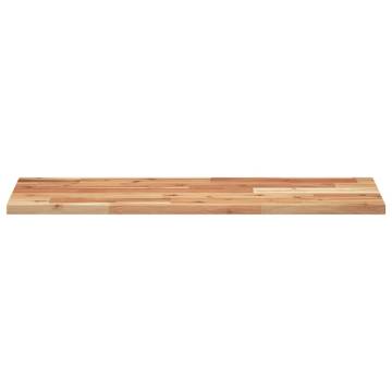 Rectangular Solid Wood Acacia Table Top - 80x30cm