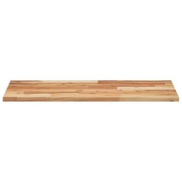 Table Top Rectangular 80x40x2 cm Solid Wood Acacia | HiPoMarket