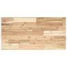 Floating Shelf 80x40x2 cm | Untreated Solid Wood Acacia