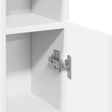 Bathroom Cabinet with Roll Holder - Stylish & Functional Storage