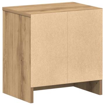 Stylish Artisan Oak Bedside Cabinets - 2 pcs with Drawer