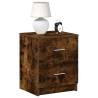  Bedside Cabinet with 2 Drawers Smoked Oak 40x36x50 cm Colour smoked oak Quantity in Package 1 