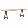 A-Shaped Coffee Table Legs - 2 pcs Steel | Hipomarket UK