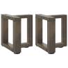  Coffee Table Legs T-Shaped 2 pcs Natural Steel 30x25x(30-31) cm Steel Colour natural Size 30 x 25 x (30-31) cm Quantity in Package 1 Number of 