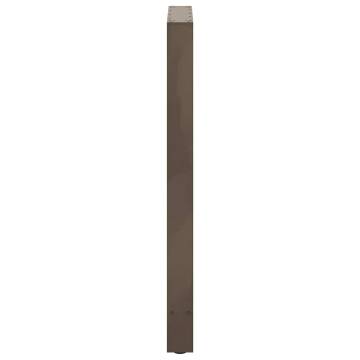 Stylish Coffee Table Legs - Natural Steel 60x(100-101) cm