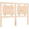 Small Double Solid Wood Bed Frame with Headboard | HipoMarket