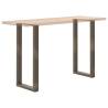 U-Shaped Coffee Table Legs - Durable Natural Steel 50x(100-101) cm