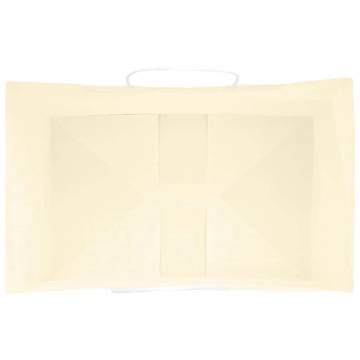 Buy Yellow Paper Bags with Handles - 50 Pcs | Hipo Market