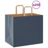 Paper Bags 250 pcs with Handles Blue - Durable & Eco-Friendly