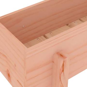 Garden Raised Bed 101x30x38 cm - Solid Douglas Wood