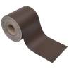 Garden Privacy Screens 4 pcs PVC 35x0.19 m Brown - Hipomarket