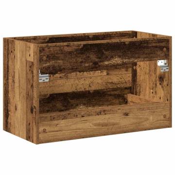 Bathroom Sink Cabinet Old Wood - Stylish & Durable | Hipomarket