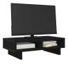 Monitor Stand Black Oak - Stylish & Durable Workspace Solution