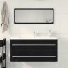 Bathroom Sink Cabinet Black Oak - Elegant & Practical Design