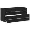 Bathroom Sink Cabinet Black Oak - Elegant & Practical Design