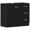 Stylish Sink Cabinet in Black Oak - 63x30x54 cm | HiPo Market