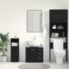 Stylish Sink Cabinet in Black Oak - 63x30x54 cm | HiPo Market