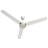 Ceiling Fan 142 cm Silver - Perfect Air Circulation