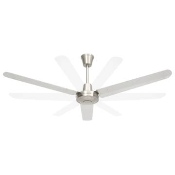 Ceiling Fan 142 cm Silver - Perfect Air Circulation