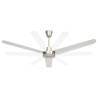 Ceiling Fan 142 cm Silver - Perfect Air Circulation