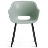 Keter Noa Garden Chairs with Metal Legs - Vintage Green (2 pcs)